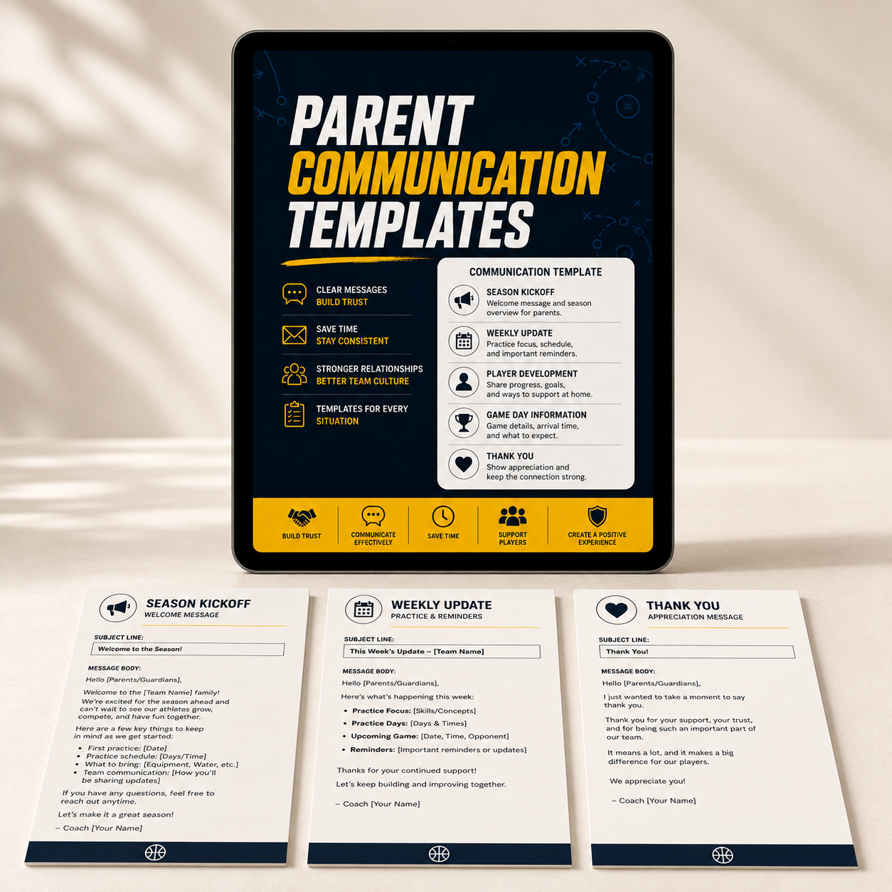 Parent Communication Templates